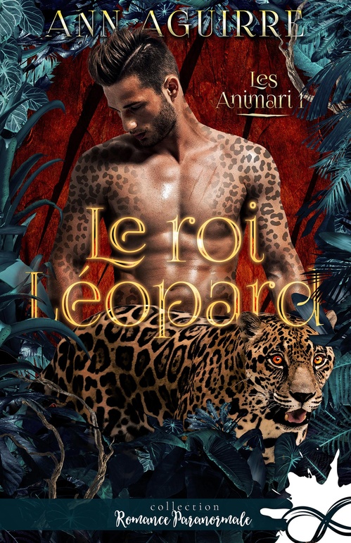 ebook cover of Le roi léopard, by Ann Aguirre