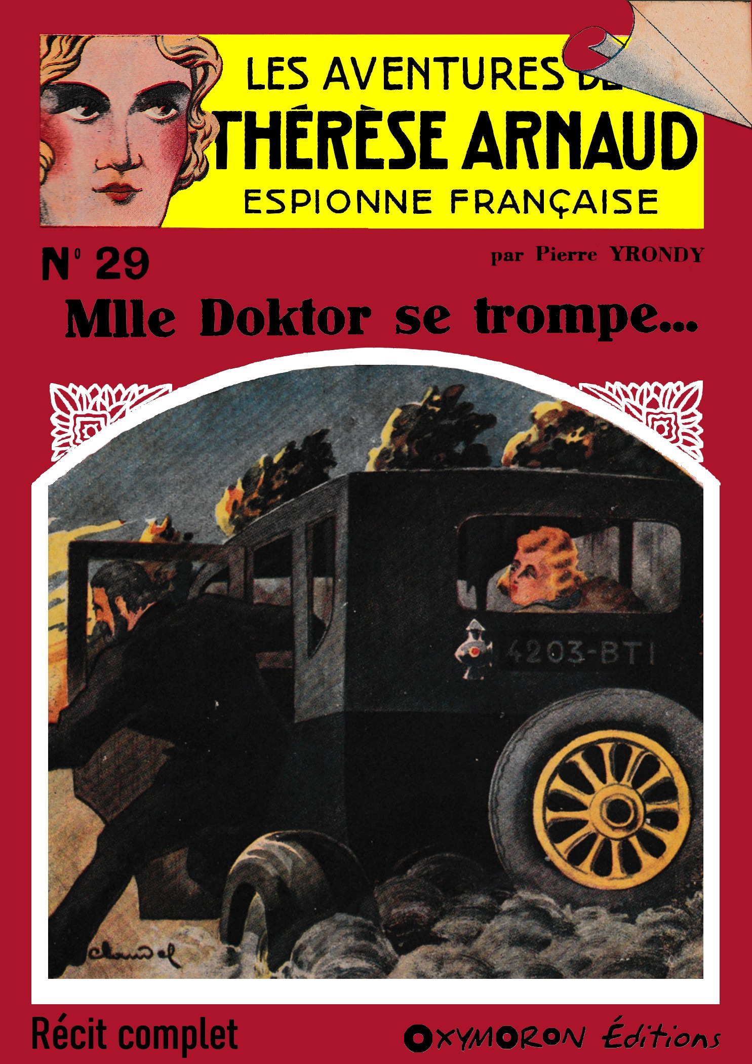 ebook cover of Mlle Doktor se trompe..., by Pierre Yrondy