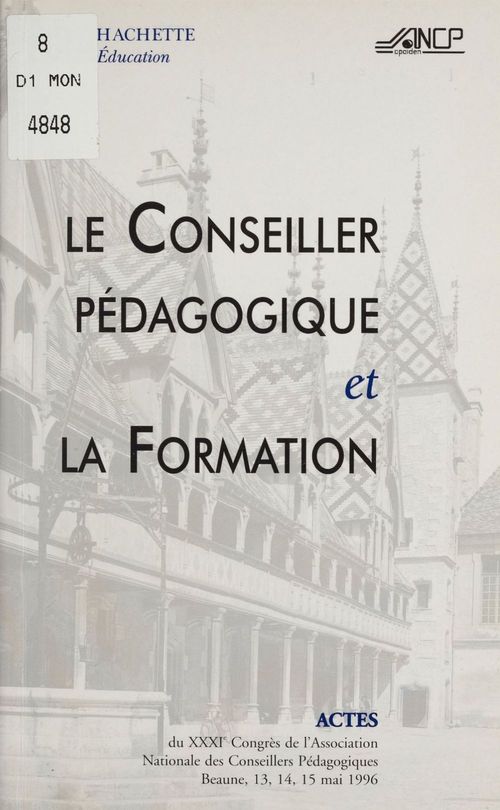 Couverture ebook de Le Conseiller pédagogique et la formation, de Ancp
