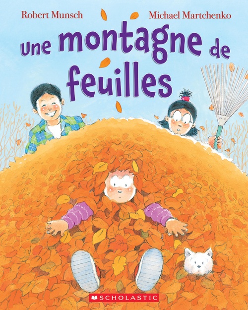 Couverture ebook de Une montagne de feuilles, de Robert Munsch