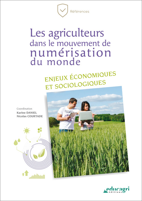 ebook cover of Les agriculteurs dans le mouvement de numérisation du monde (ePub), by Daniel Karine