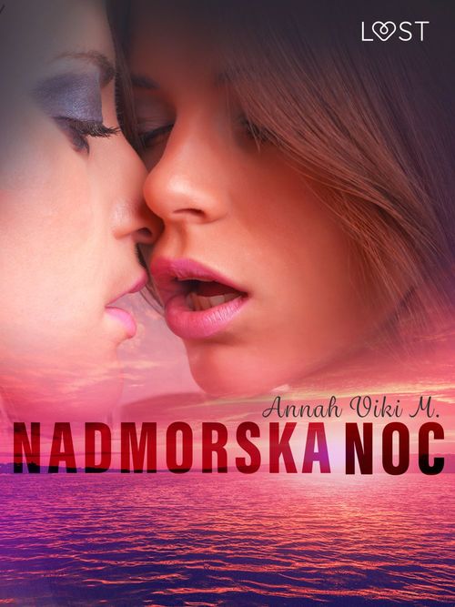 Couverture ebook de Nadmorska noc - lesbijska erotyka, de Annah Viki M.