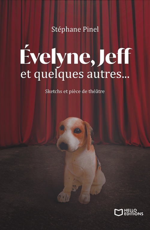 Couverture ebook de Évelyne, Jeff et quelques autres... Sketchs et pièce de théâtre, de Stéphane Pinel