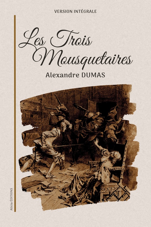 ebook cover of Les Trois Mousquetaires, by Alexandre Dumas