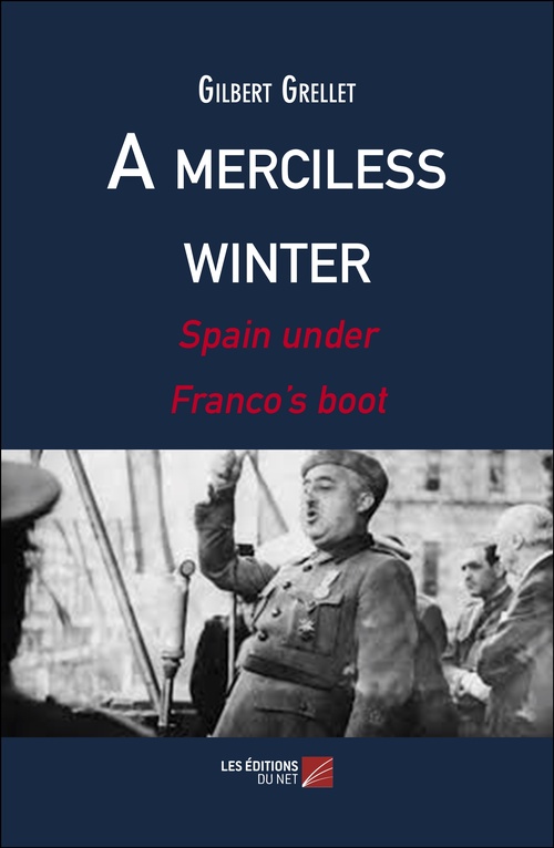 ebook cover of A merciless winter, by Gilbert Grellet
