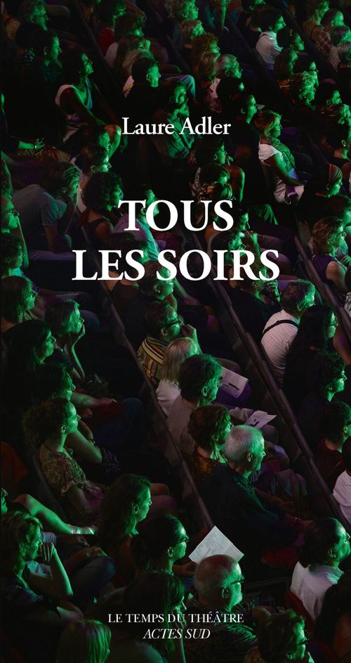 Couverture ebook de Tous les soirs, de Laure Adler