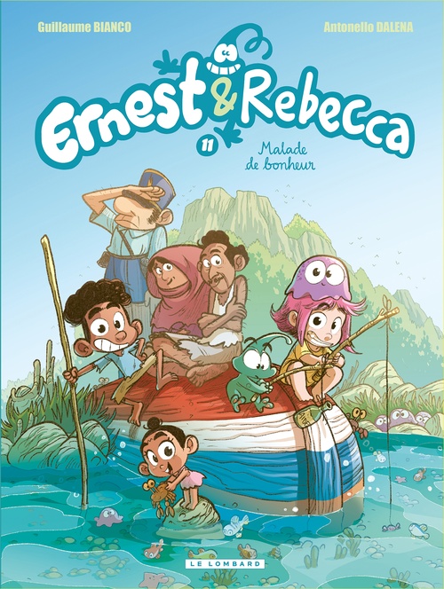 ebook cover of Ernest & Rebecca - Tome 11 - Malades de bonheur, by Guillaume Bianco