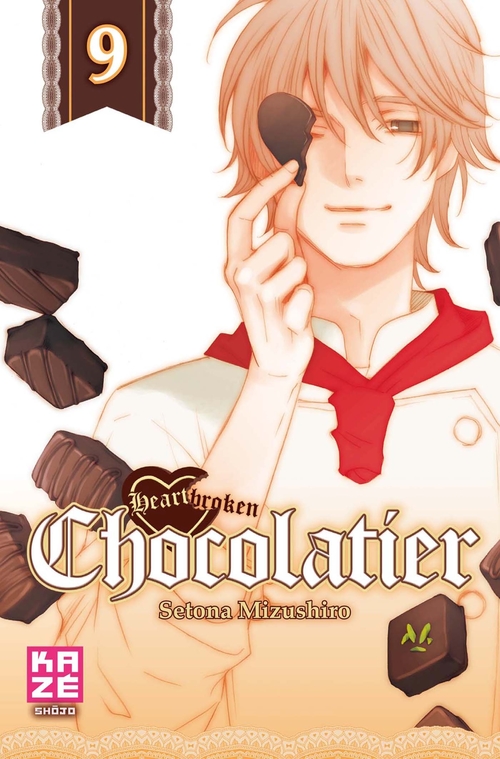 Couverture ebook de Heartbroken Chocolatier T09, de Setona Mizushiro