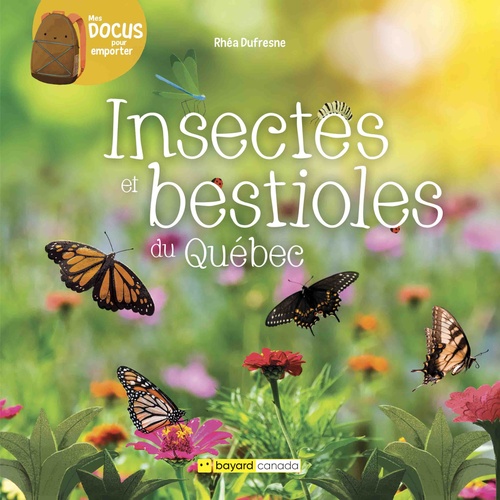 Couverture ebook de Insectes et bestioles du Québec, de Rhea Dufresne