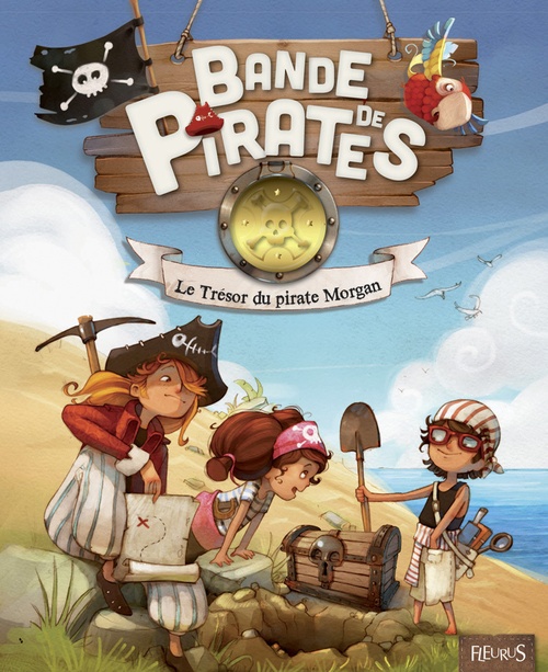 ebook cover of Le trésor du pirate Morgan, by Juliette Parachini-Deny, Jérôme Pélissier, Olivier Dupin