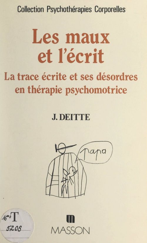 ebook cover of Les maux et l'écrit, by Jacques Deitte