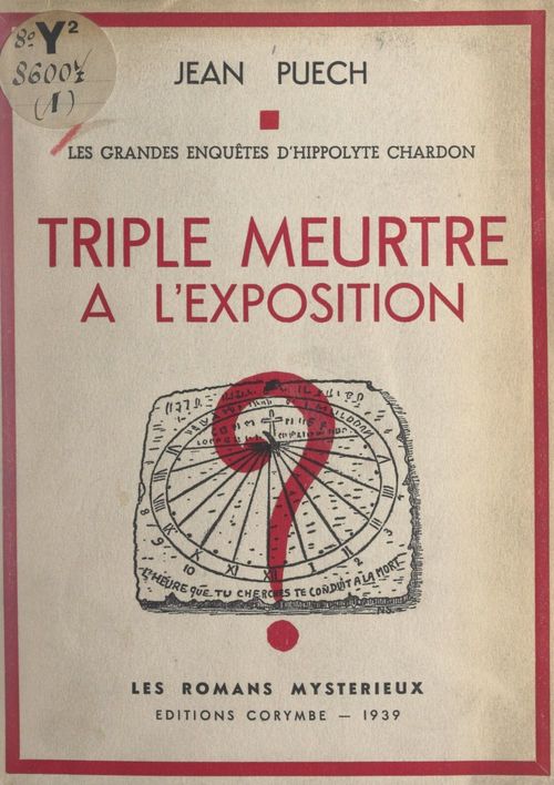Couverture ebook de Triple meurtre à l'exposition, de Jean Puech