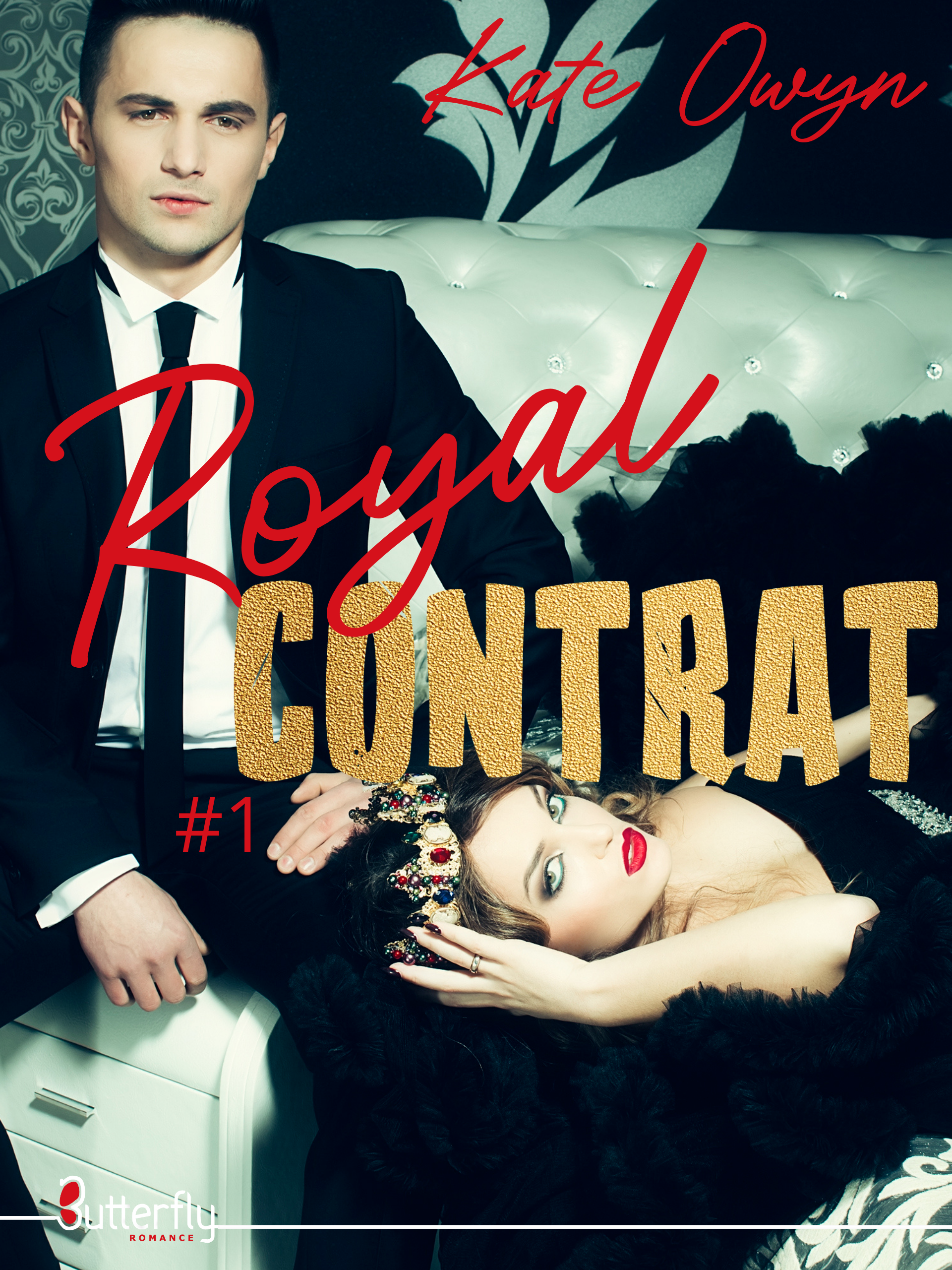 ebook cover of Royal contrat #1, by Kate Owyn