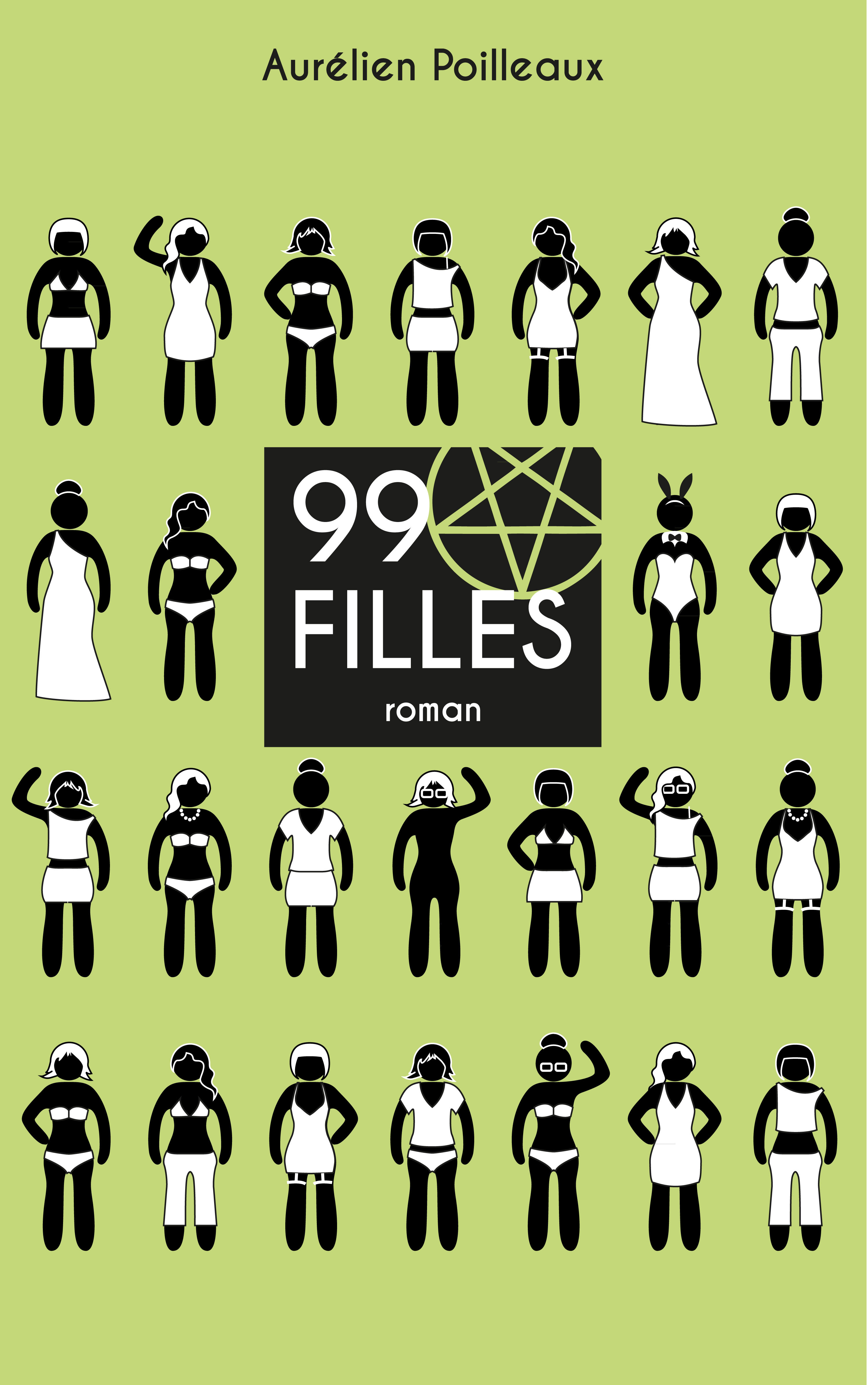 Couverture ebook de 99 filles, de Aurélien Poilleaux