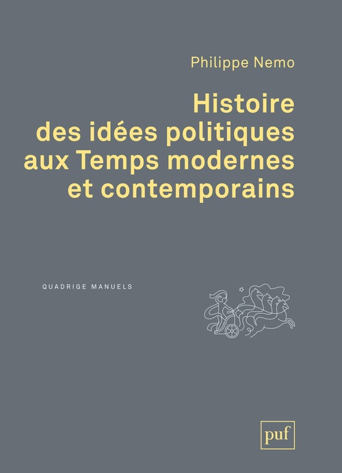ebook cover of Histoire des idées politiques aux Temps modernes et contemporains, by Philippe Nemo