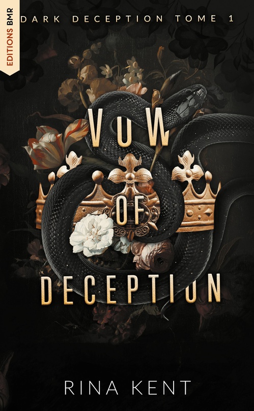 Couverture ebook de Vow of deception (Dark Deception #1), de Rina Kent