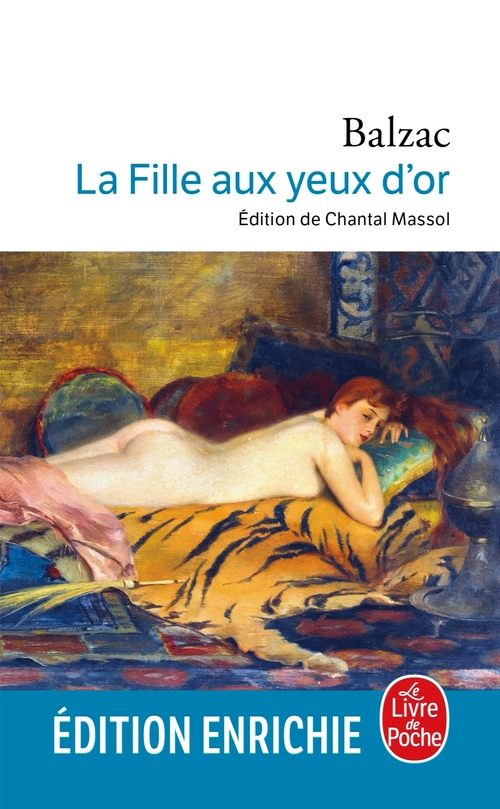 Couverture ebook de La Fille aux yeux d'or, de Honoré de Balzac