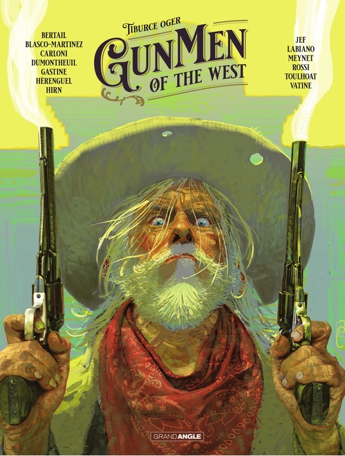 ebook cover of Gunmen of the West, by Tiburce Oger
