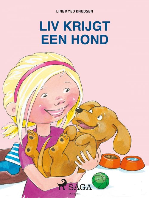 Couverture ebook de Liv krijgt een hond, de Line Kyed Knudsen