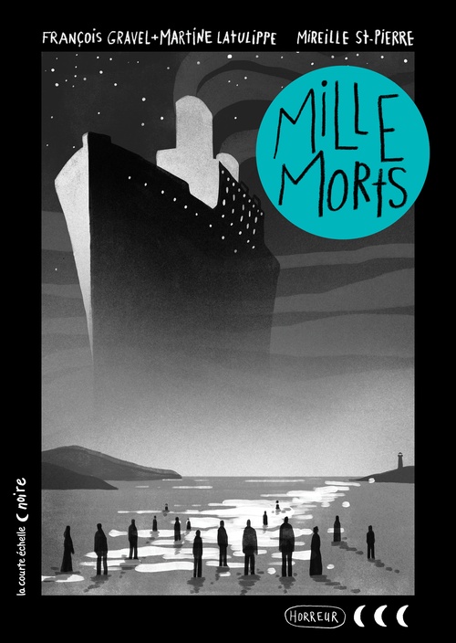 Couverture ebook de Mille morts, de Gravel Francois
