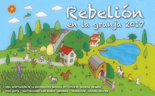 Couverture ebook de Rebelion en la granja, de Ashis Gupta