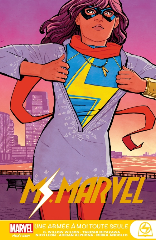 ebook cover of Miss Marvel : Une armée à moi toute seule, by G. Willow Wilson