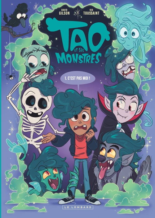 Couverture ebook de Tao et ses monstres - Tome 1 - C'est pas moi !, de Kid Toussaint