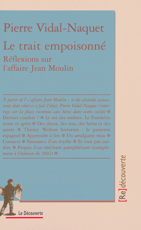 ebook cover of Le trait empoisonné, by Pierre Vidal-Naquet