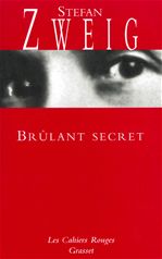 ebook cover of Brûlant secret, by Stefan Zweig