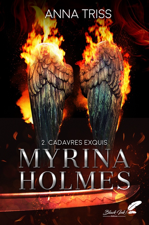 Couverture ebook de Myrina Holmes, tome 2 : Cadavres exquis, de Anna Triss