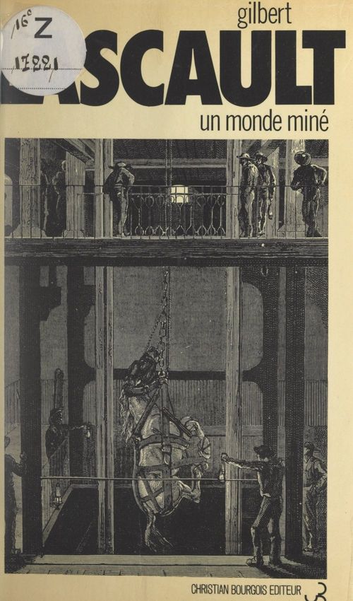 Couverture ebook de Un monde miné, de Gilbert Lascault