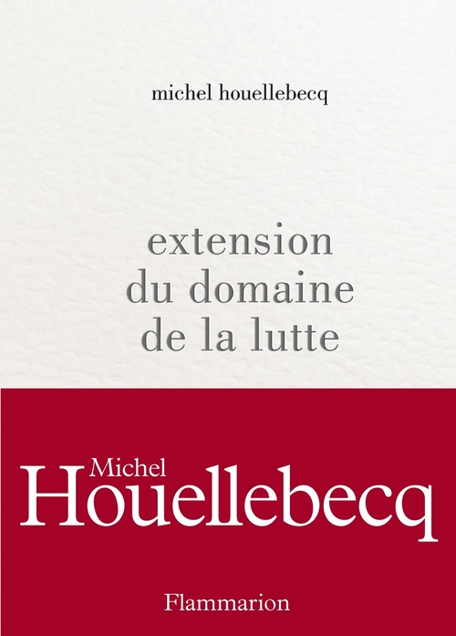 Couverture ebook de Extension du domaine de la lutte, de Michel Houellebecq