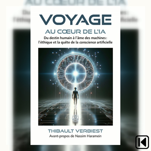 audiobook cover of Voyage au coeur de l'IA, by Thibault Verbiest