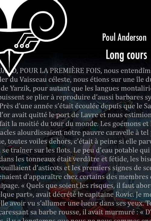 ebook cover of Long cours, by Poul Anderson