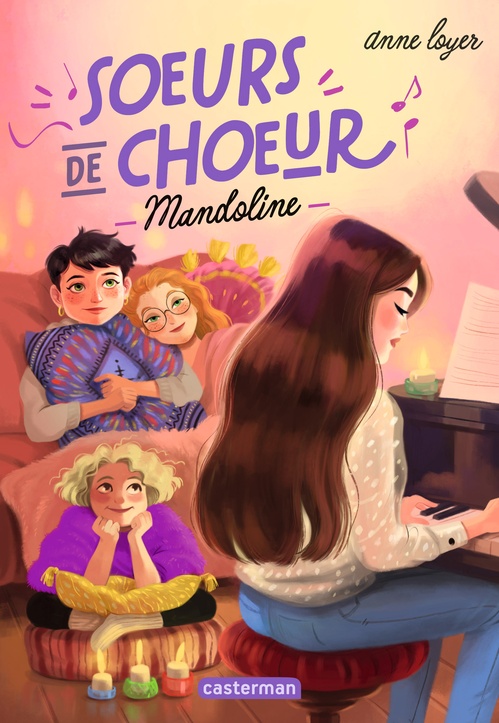Couverture ebook de Soeurs de choeur (Tome 2) - Mandoline, de Anne Loyer