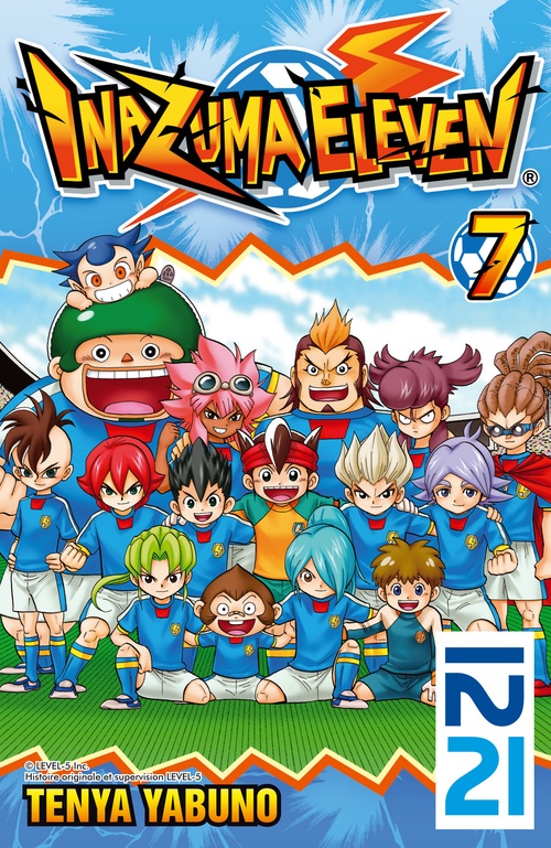 Couverture ebook de Inazuma Eleven - tome 7, de Tenya Yabuno