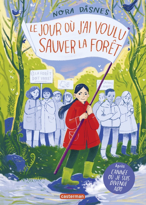 Couverture ebook de Le jour où j'ai voulu sauver la forêt, de Nora Dåsnes