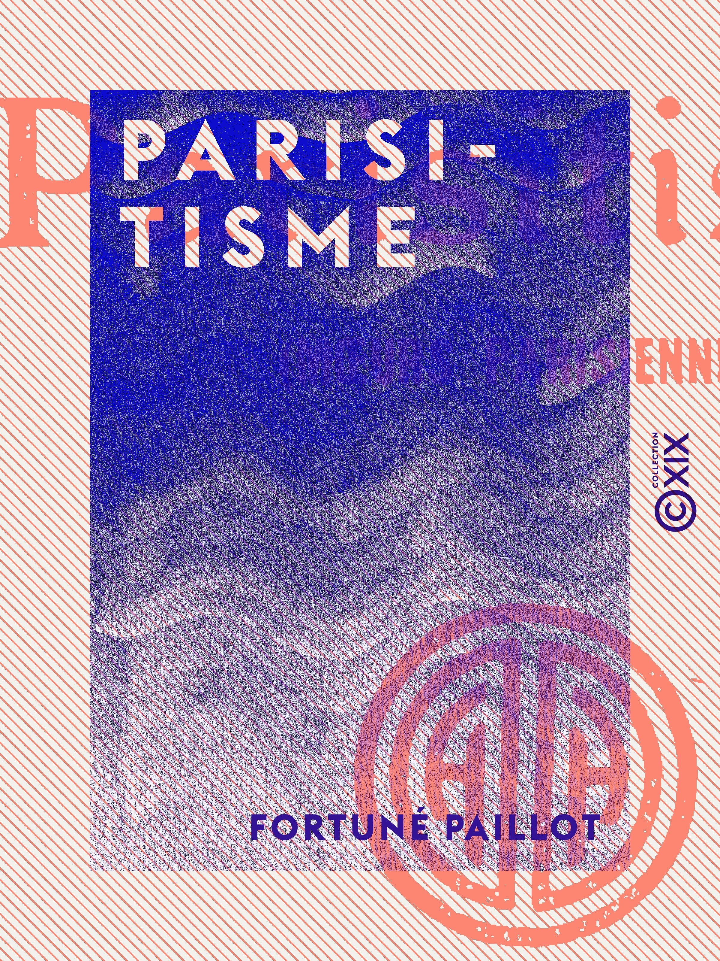 Couverture ebook de Parisitisme, de Fortune Paillot