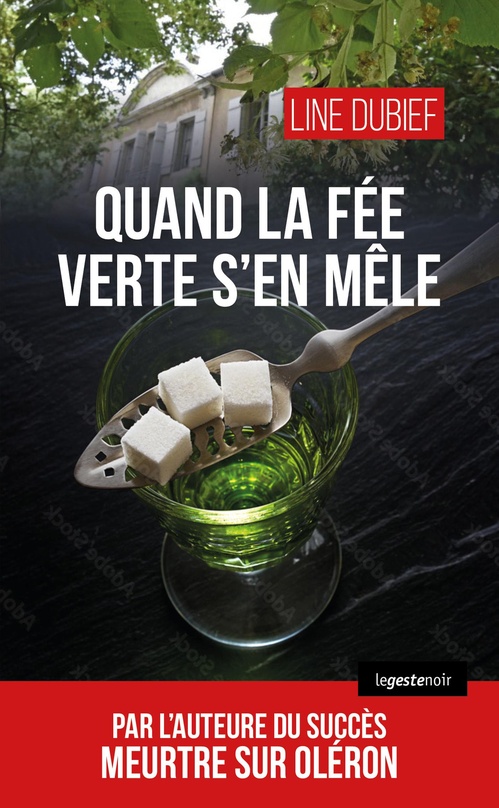Couverture ebook de Quand la fee verte s'en mele, de Line Dubief