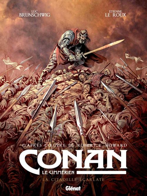 ebook cover of Conan le Cimmérien - La Citadelle écarlate, by Etienne Le Roux