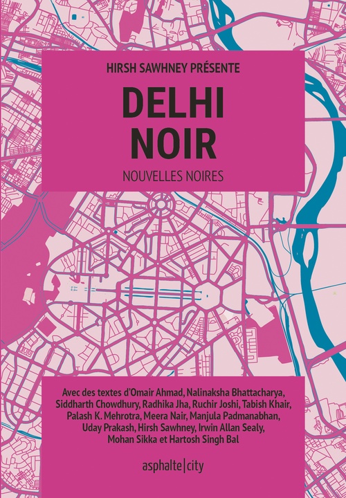 Couverture ebook de Delhi noir, de Radhika Jha