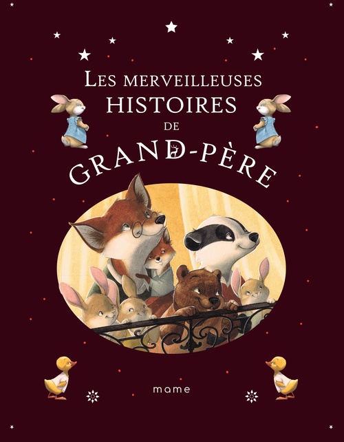 Couverture ebook de Les merveilleuses histoires de Grand-Père, de Karine-Marie Amiot