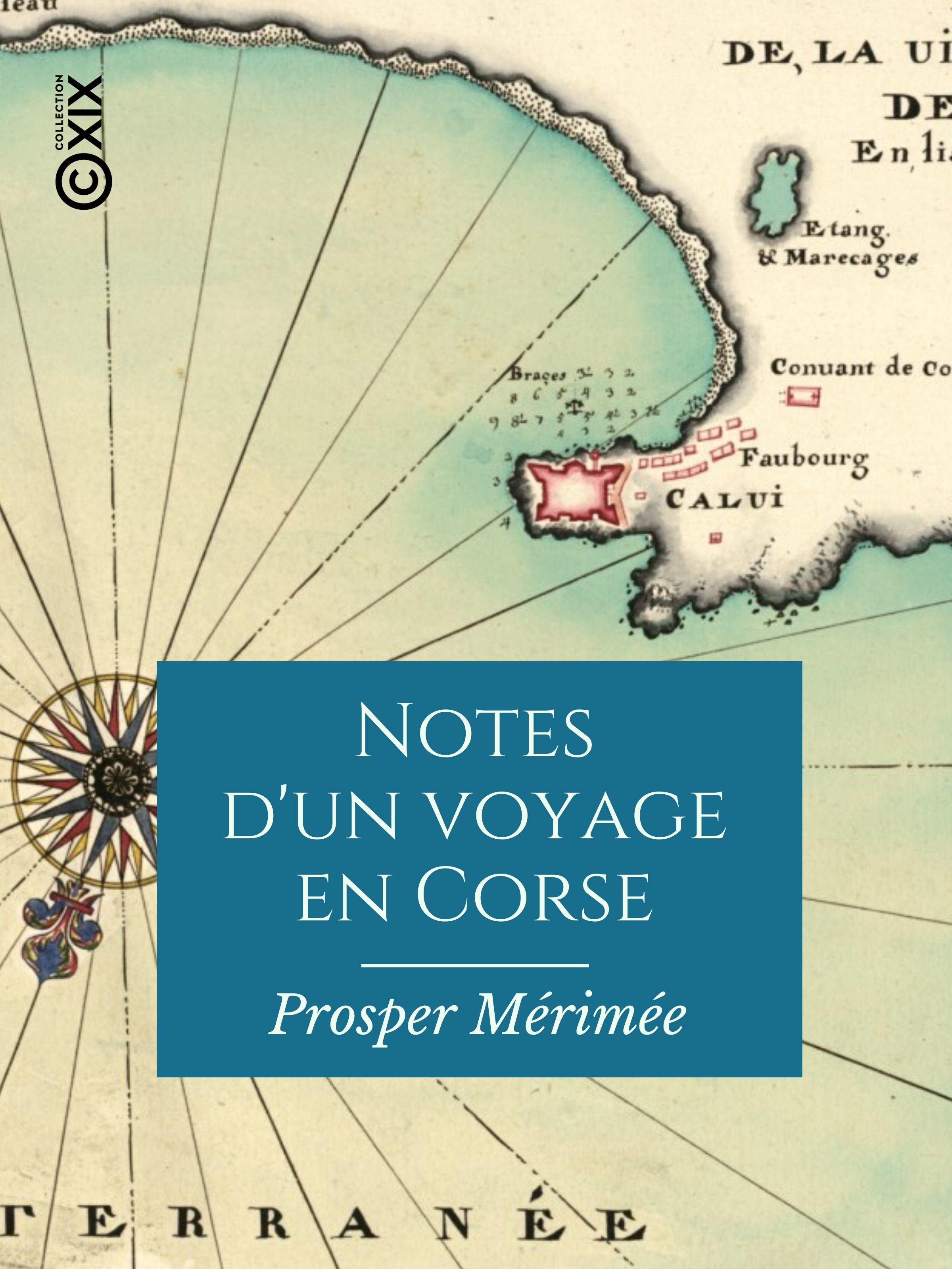 Couverture ebook de Notes d'un voyage en Corse, de Prosper Mérimée