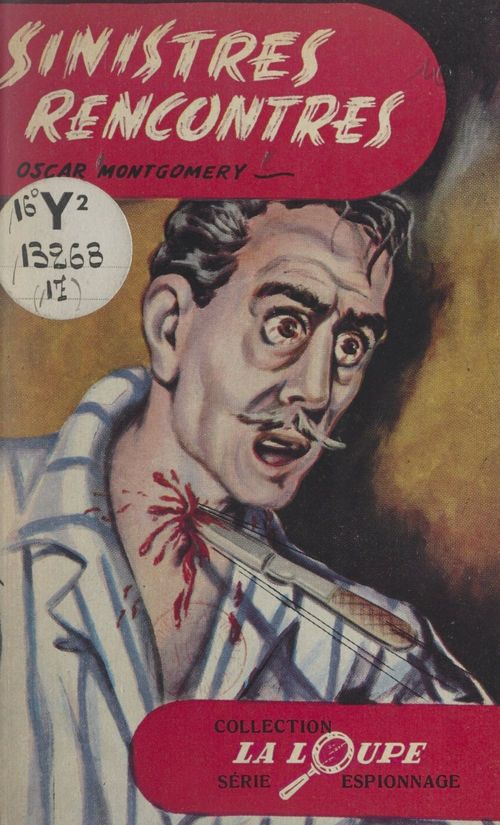 Couverture ebook de Sinistres rencontres, de Oscar Montgomery