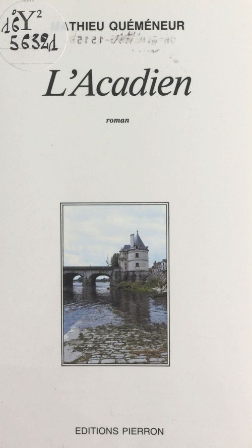 Couverture ebook de L'Acadien, de Mathieu Quemeneur