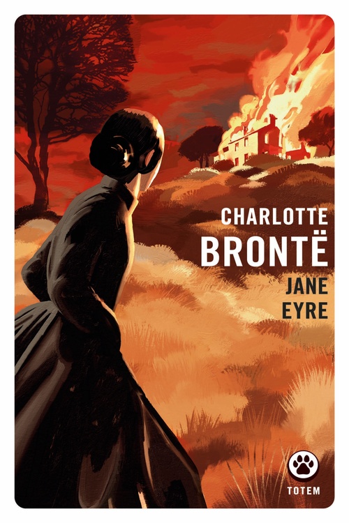 ebook cover of Jane Eyre, by Charlotte Brontë