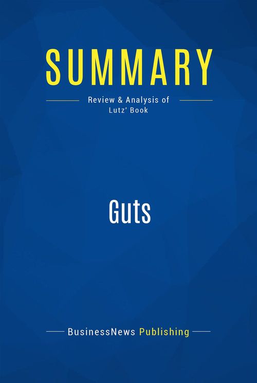 ebook cover of Summary: Guts, by Businessnews Publishing