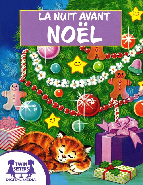 ebook cover of La nuit avant Noël, by Clement C. Moore