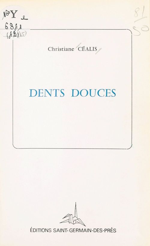 ebook cover of Dents douces, by Christiane Cealis