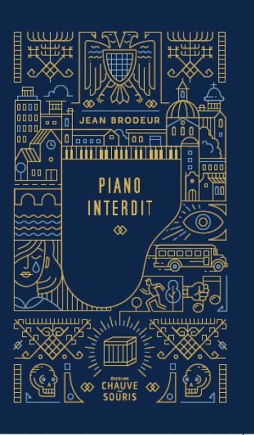 ebook cover of Piano interdit, by Jean Brodeur